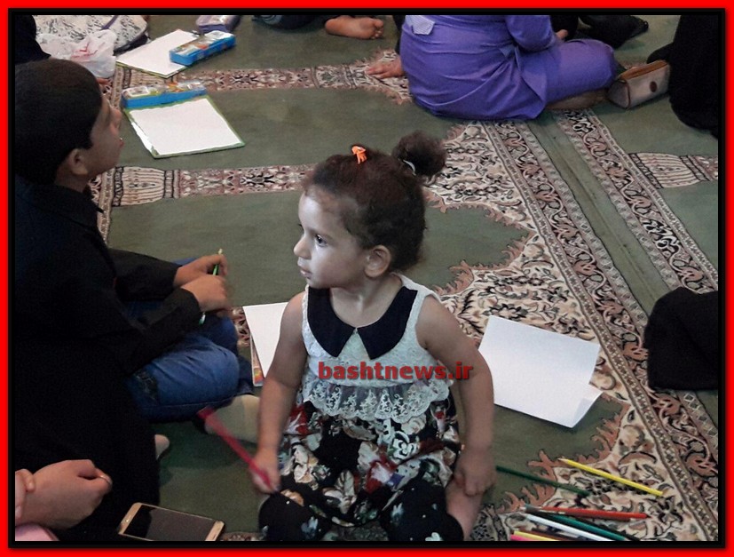 مسابقه نقاشی ویژه کودکان با موضوع مصیبت های روز عاشورا در باشت برگزار شد+تصاویر 23