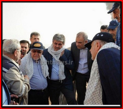 بازدید وزیر نفت از چاه نفتی مشتعل ۱۴۷ میدان رگ سفید+تصاویر 9