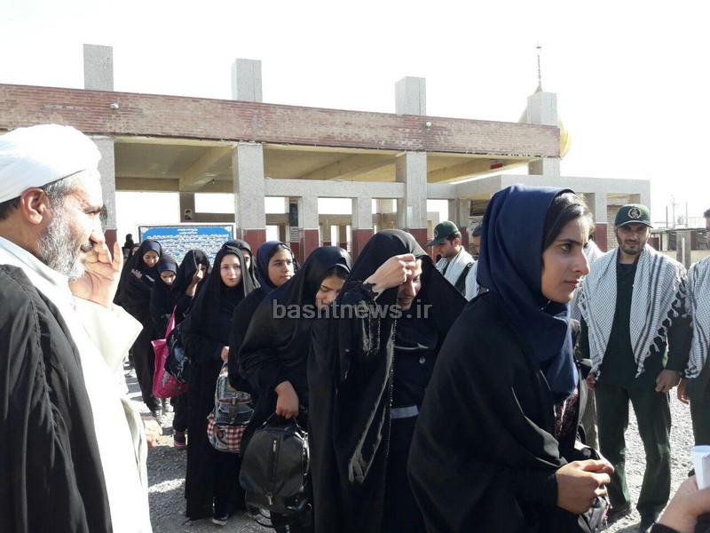 اعزام 140 دانش آموز دختر باشتی به مناطق جنگی جنوب+تصاویر 11