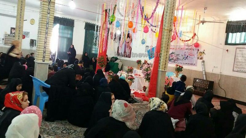 برگزاری مراسم عقد زوج جوان باشتی در حسینیه فاطمیه (س) + تصاویر 12