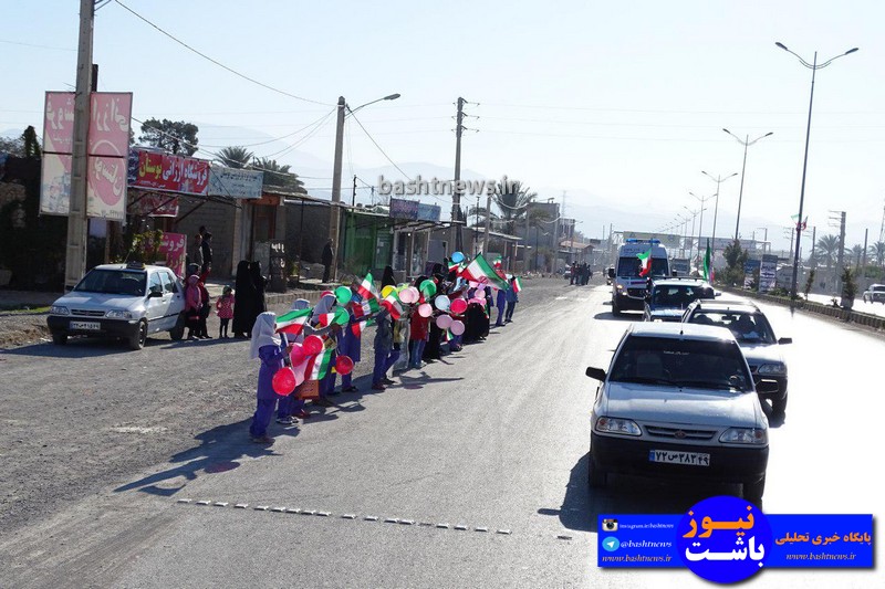 برگزاری مراسم باشکوه رژه خودرویی در شهرستان باشت+تصاویر 19