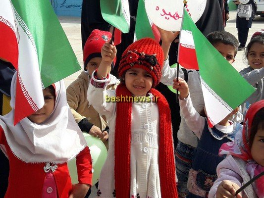 جشن دهه فجر در مدارس شهرستان باشت+تصاویر 22