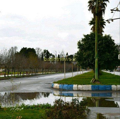 جلوه های ویژه بارش8میلی متری باران در شهرستان باشت+تصاویر 16