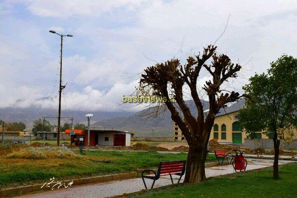 جلوه های ویژه بارش8میلی متری باران در شهرستان باشت+تصاویر 21