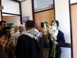 کارکنان بنیادشهید و امورایثارگران باشت با شاخه گل به دیدار پاسداران سپاه ناحیه باشت رفتند+تصاویر 10